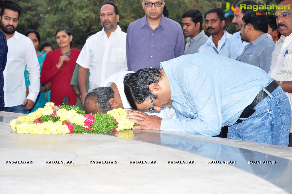 Nandamuri Family Members at NTR Ghat