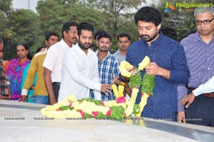 Nandamuri Family Members at NTR Ghat