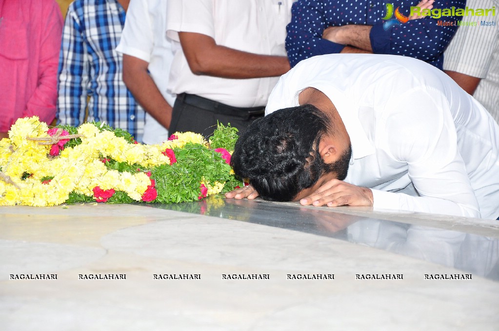 Nandamuri Family Members at NTR Ghat