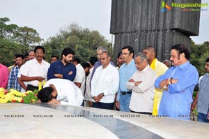 Nandamuri Family Members at NTR Ghat