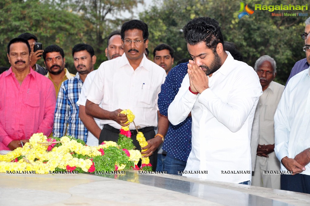 Nandamuri Family Members at NTR Ghat