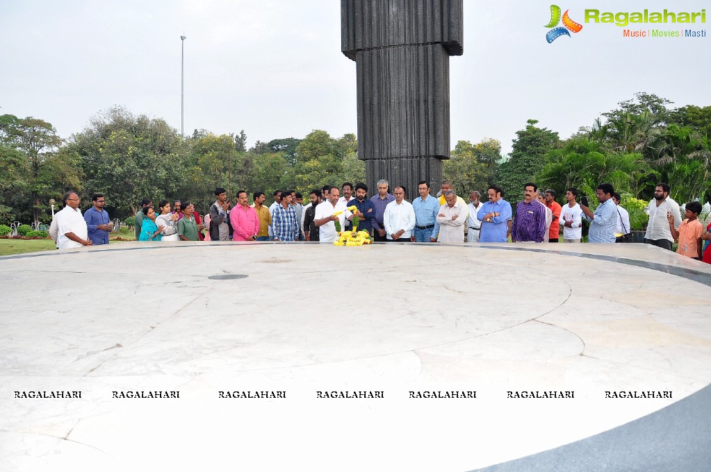 Nandamuri Family Members at NTR Ghat