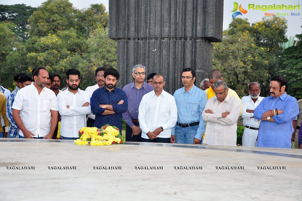 Nandamuri Family Members at NTR Ghat