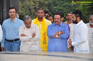 Nandamuri Family Members at NTR Ghat