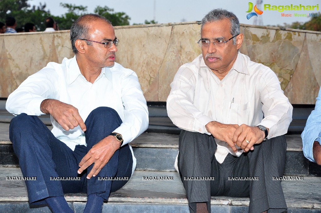 Nandamuri Family Members at NTR Ghat