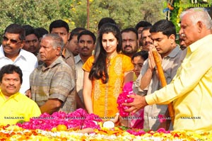 Nandamuri Family Members at NTR Ghat