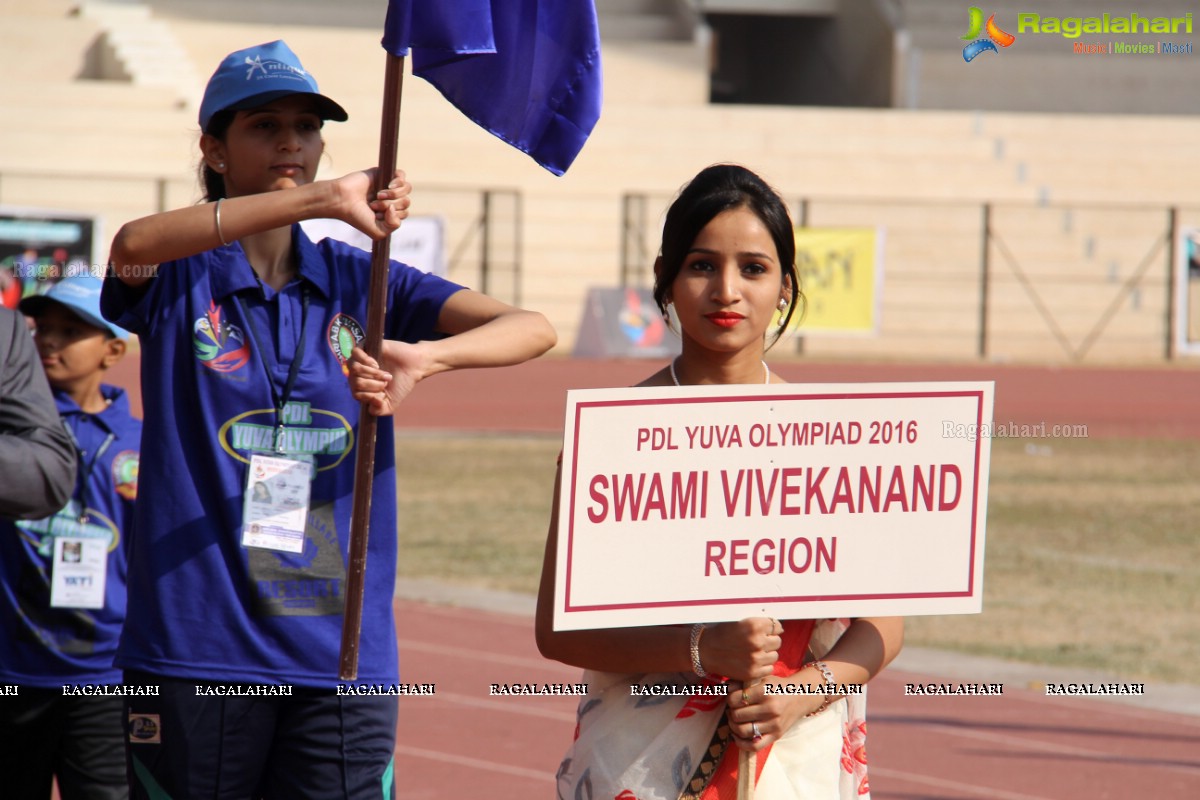 Inauguration Ceremony of Yuva Olympiad 2016 in Hyderabad