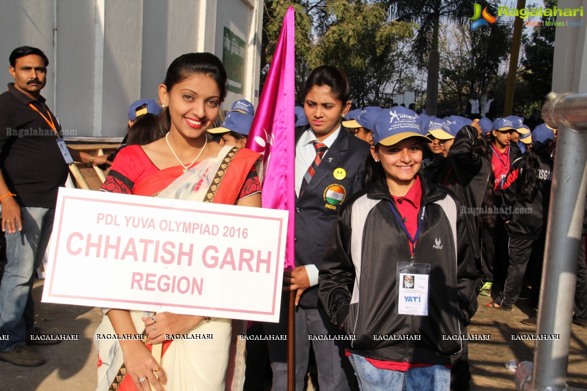 Inauguration Ceremony of Yuva Olympiad 2016 in Hyderabad