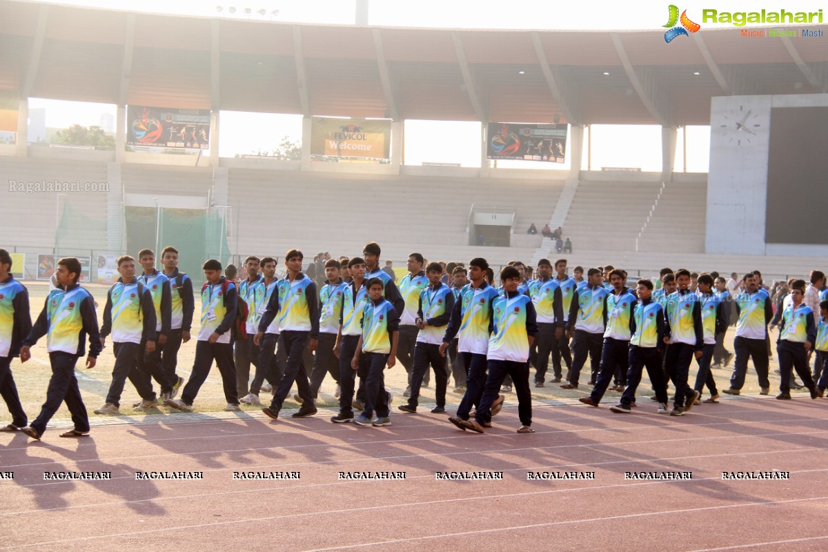 Inauguration Ceremony of Yuva Olympiad 2016 in Hyderabad