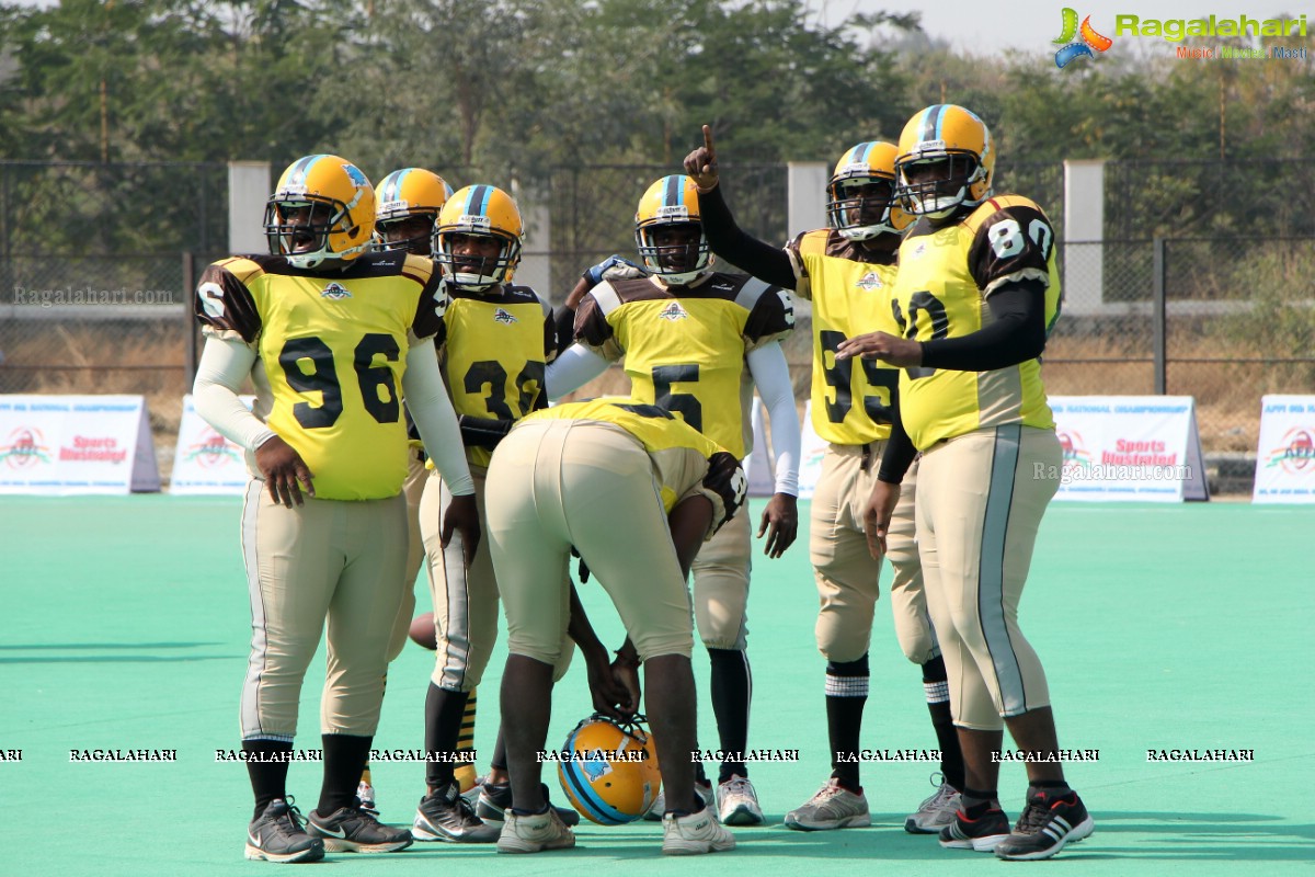 American Football Federation of India 6th National Championship at Gachibowli Stadium, Hyderabad