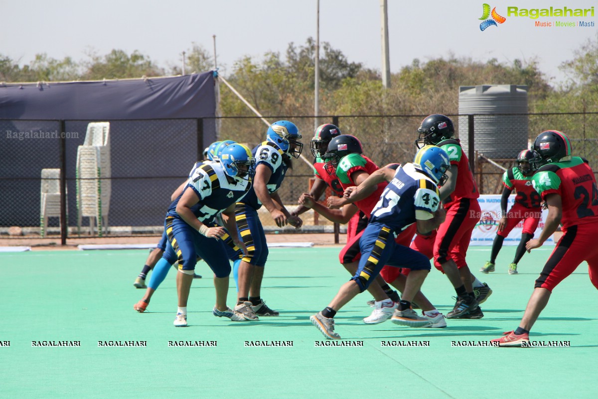 American Football Federation of India 6th National Championship at Gachibowli Stadium, Hyderabad