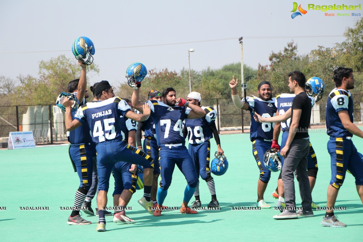 American Football Federation of India 6th National Championship at Gachibowli Stadium, Hyderabad