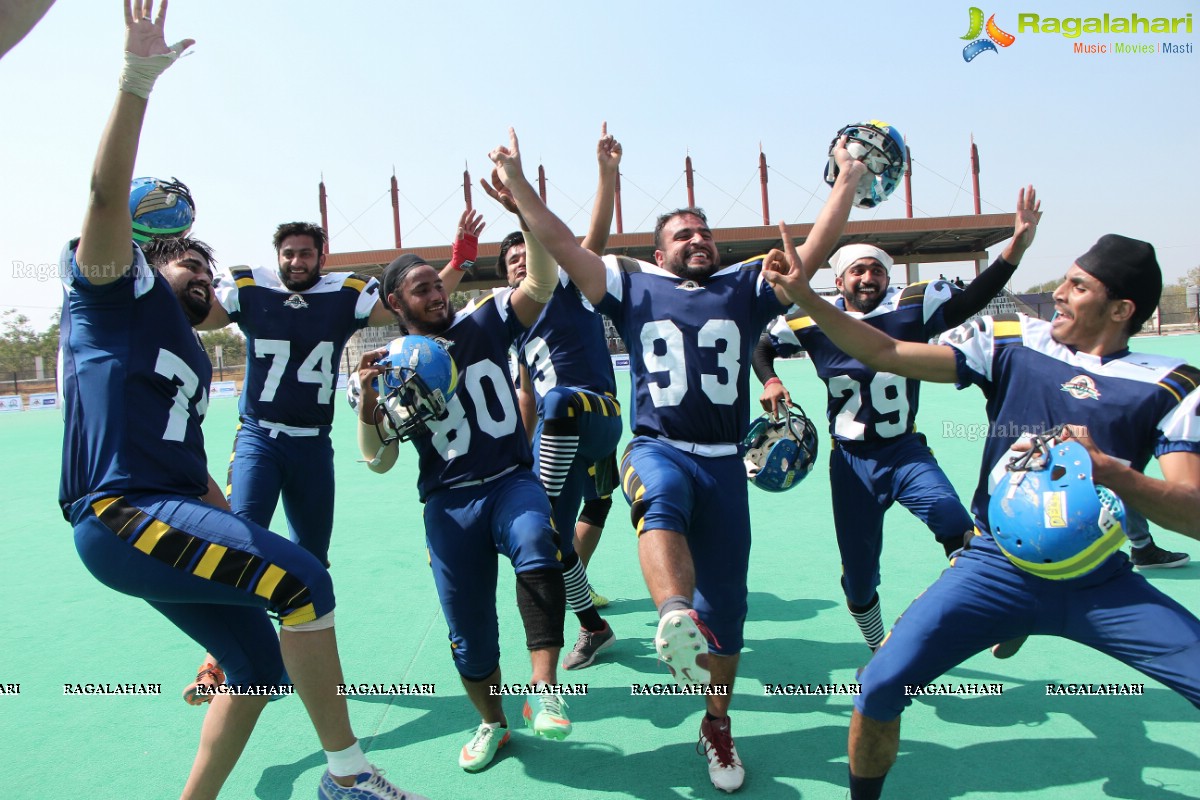 American Football Federation of India 6th National Championship at Gachibowli Stadium, Hyderabad