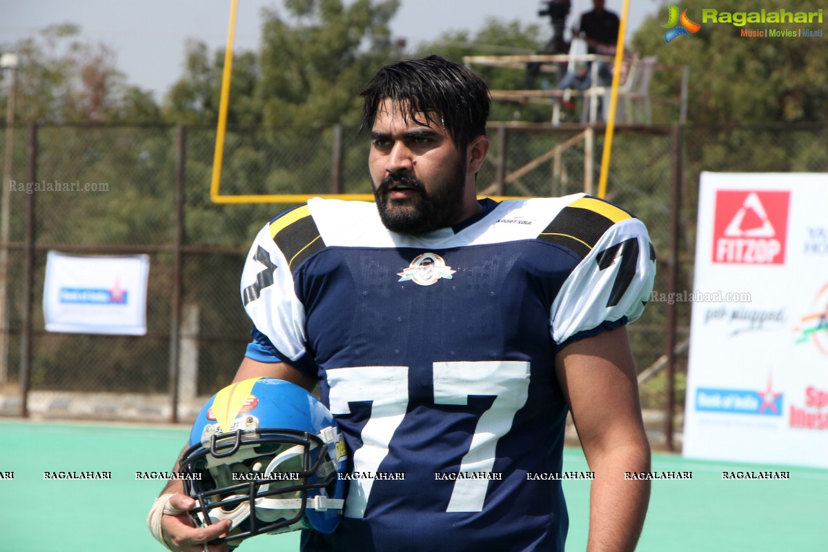 American Football Federation of India 6th National Championship at Gachibowli Stadium, Hyderabad