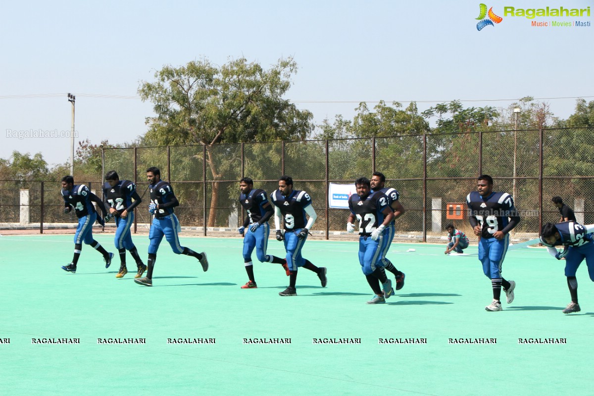 American Football Federation of India 6th National Championship at Gachibowli Stadium, Hyderabad