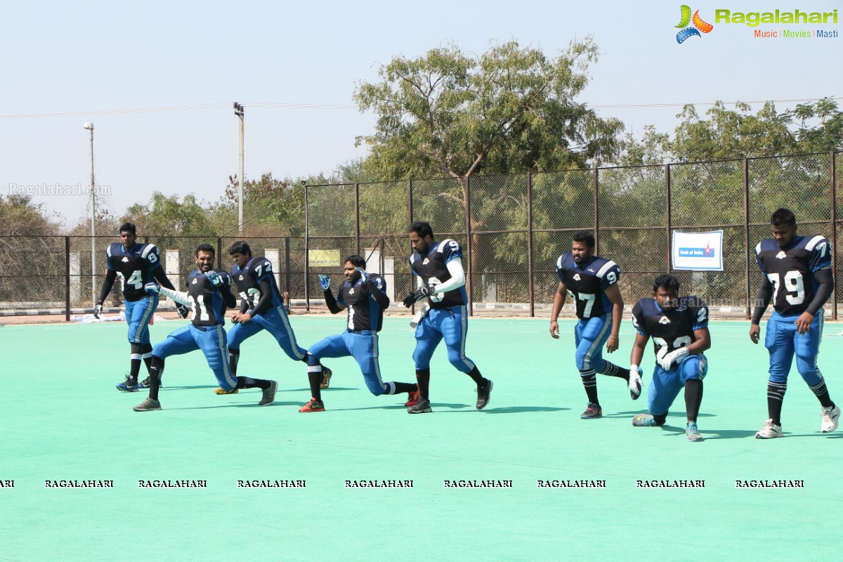 American Football Federation of India 6th National Championship at Gachibowli Stadium, Hyderabad