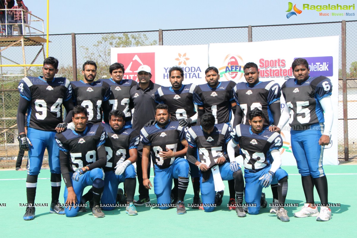 American Football Federation of India 6th National Championship at Gachibowli Stadium, Hyderabad