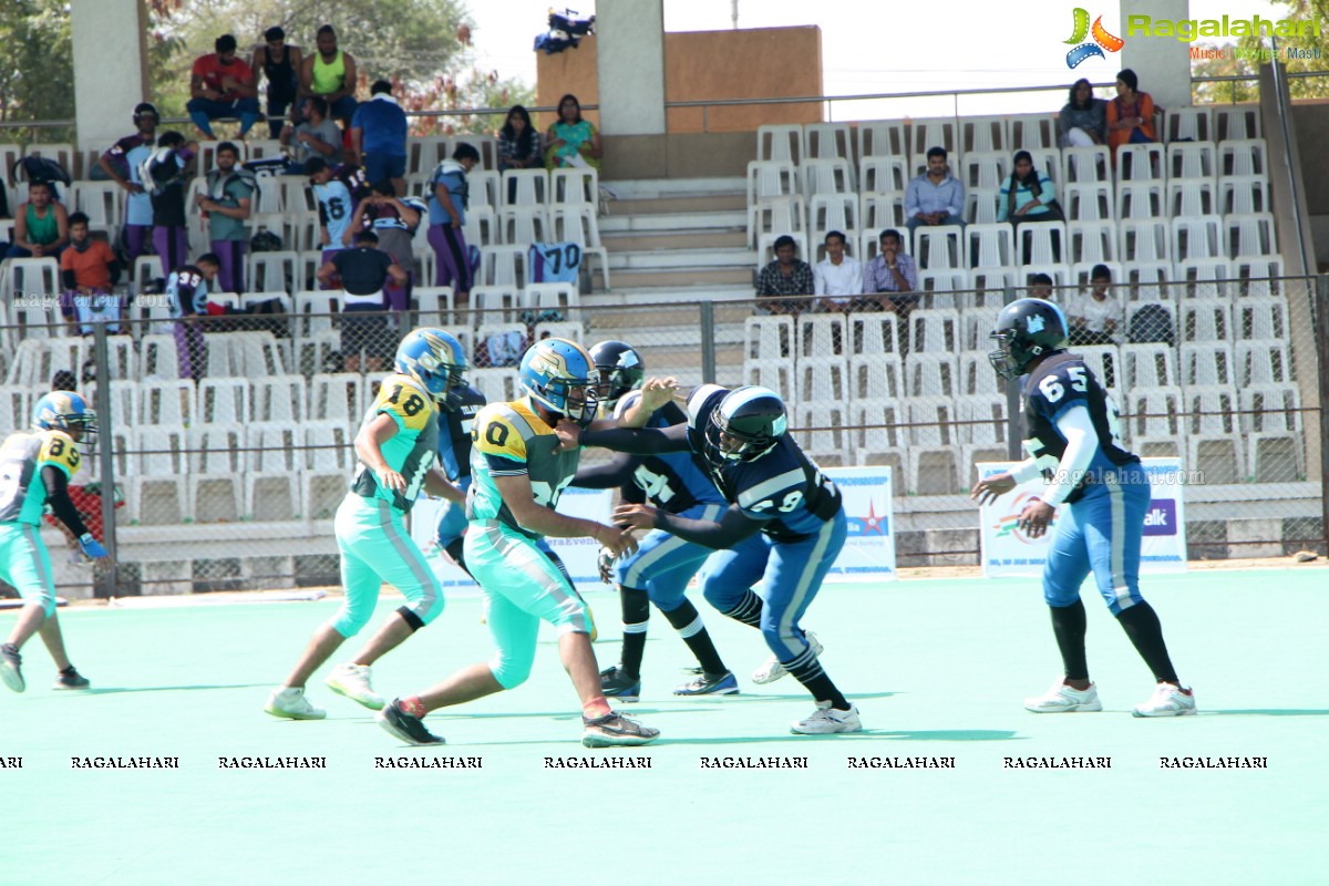 American Football Federation of India 6th National Championship at Gachibowli Stadium, Hyderabad