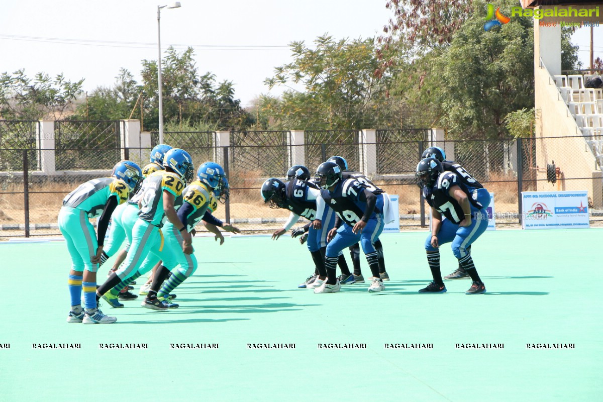 American Football Federation of India 6th National Championship at Gachibowli Stadium, Hyderabad