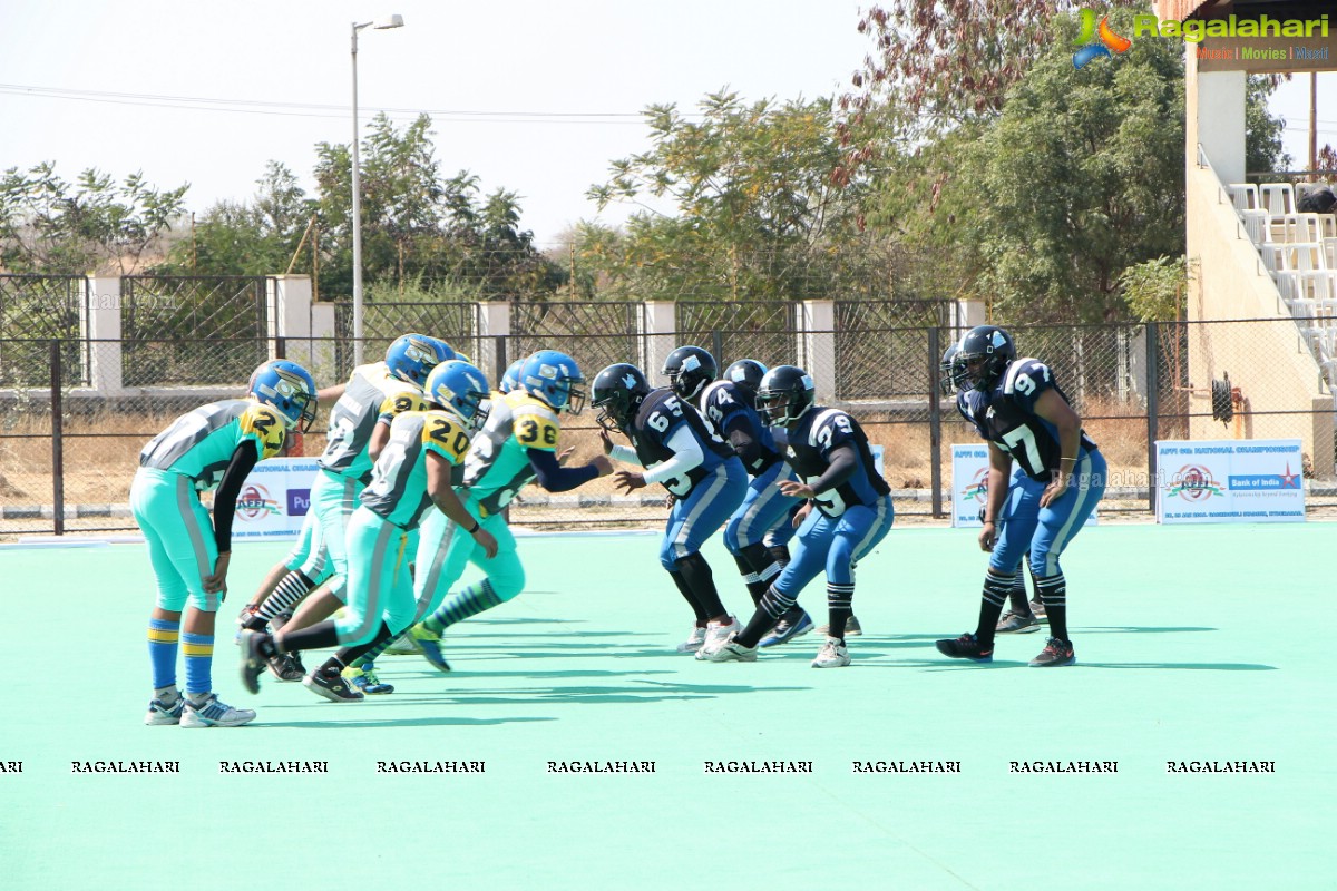 American Football Federation of India 6th National Championship at Gachibowli Stadium, Hyderabad