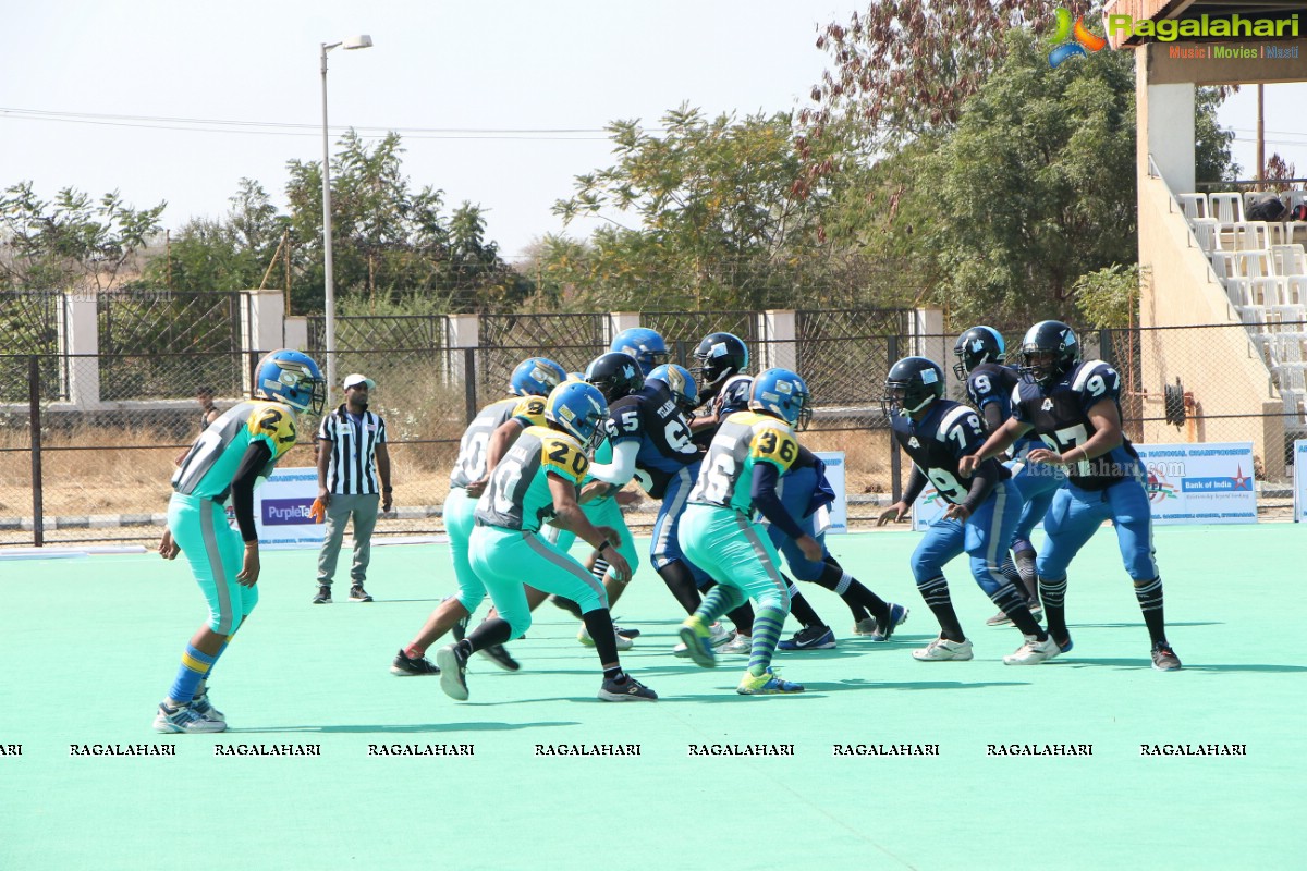 American Football Federation of India 6th National Championship at Gachibowli Stadium, Hyderabad