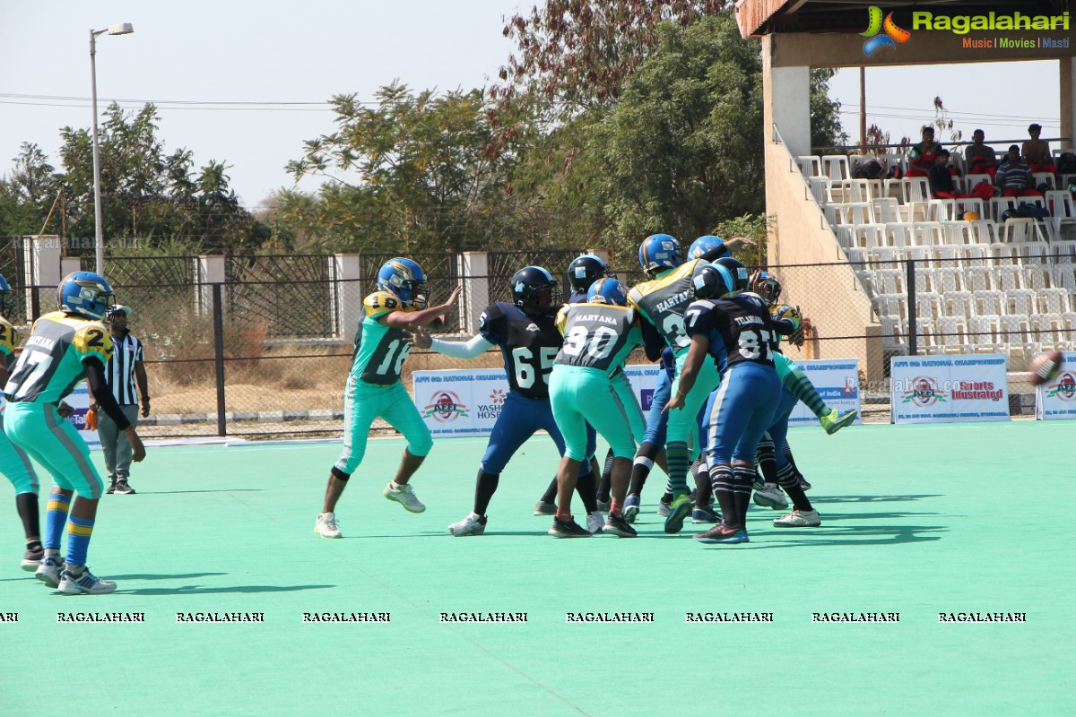 American Football Federation of India 6th National Championship at Gachibowli Stadium, Hyderabad