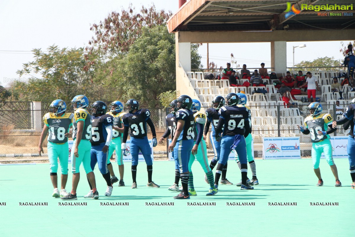 American Football Federation of India 6th National Championship at Gachibowli Stadium, Hyderabad