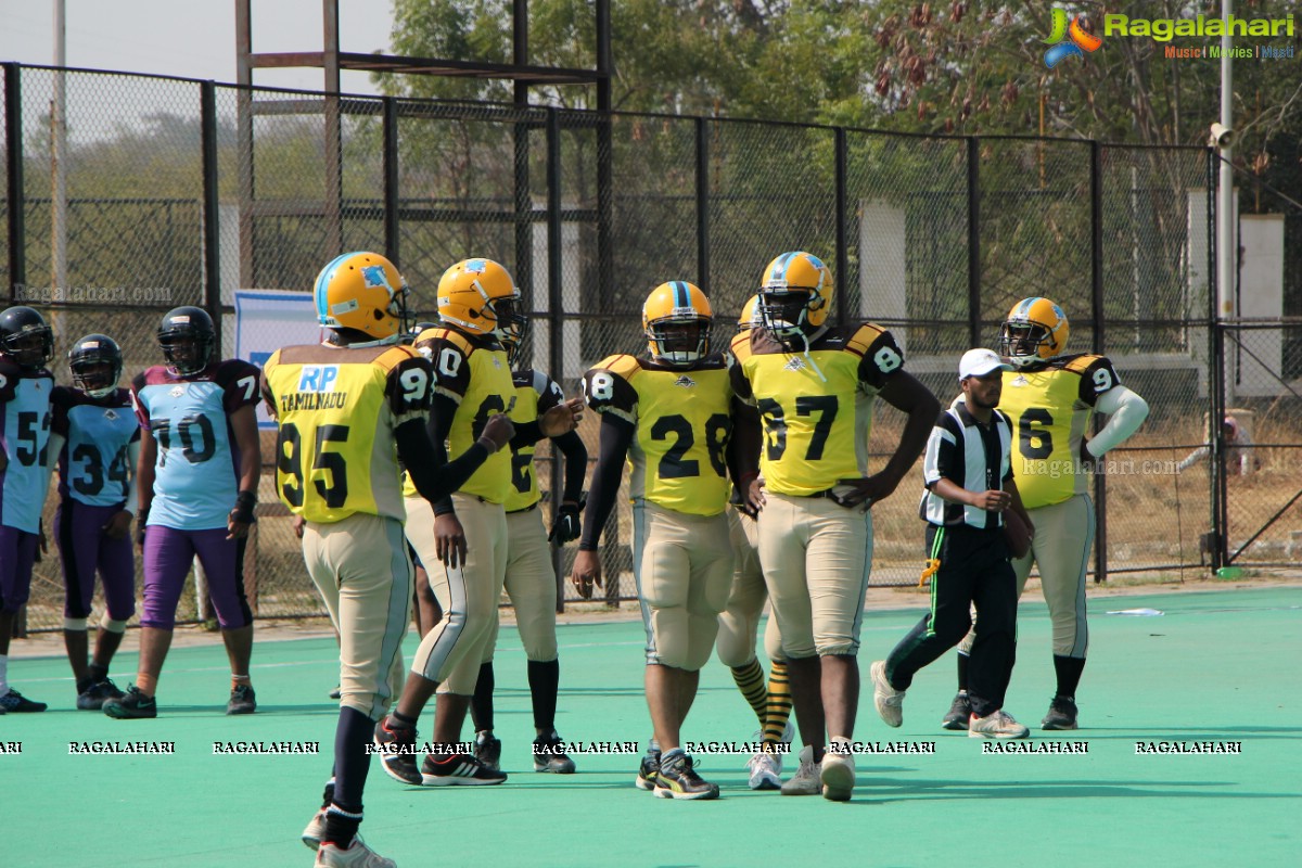 American Football Federation of India 6th National Championship at Gachibowli Stadium, Hyderabad