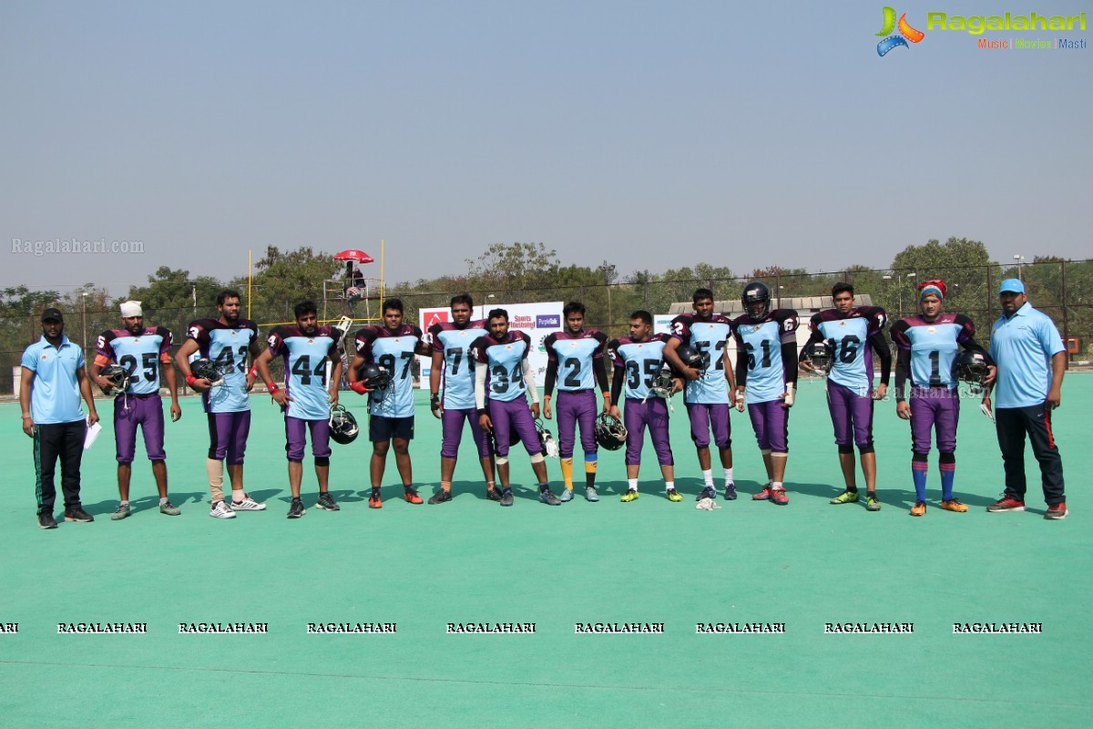 American Football Federation of India 6th National Championship at Gachibowli Stadium, Hyderabad