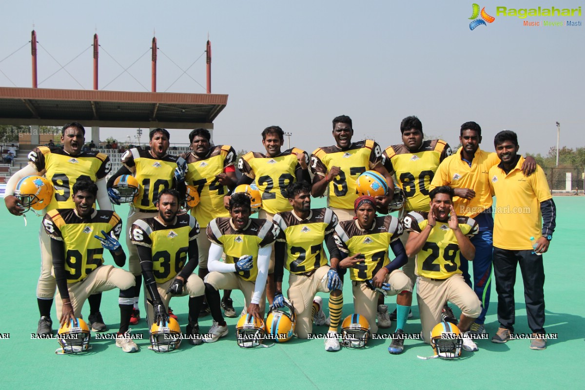 American Football Federation of India 6th National Championship at Gachibowli Stadium, Hyderabad