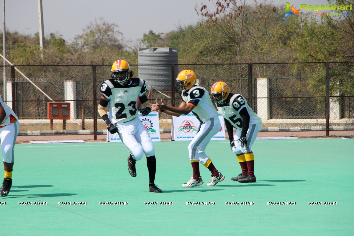 American Football Federation of India 6th National Championship at Gachibowli Stadium, Hyderabad