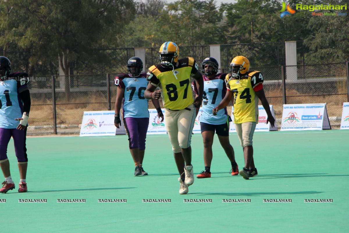 American Football Federation of India 6th National Championship at Gachibowli Stadium, Hyderabad