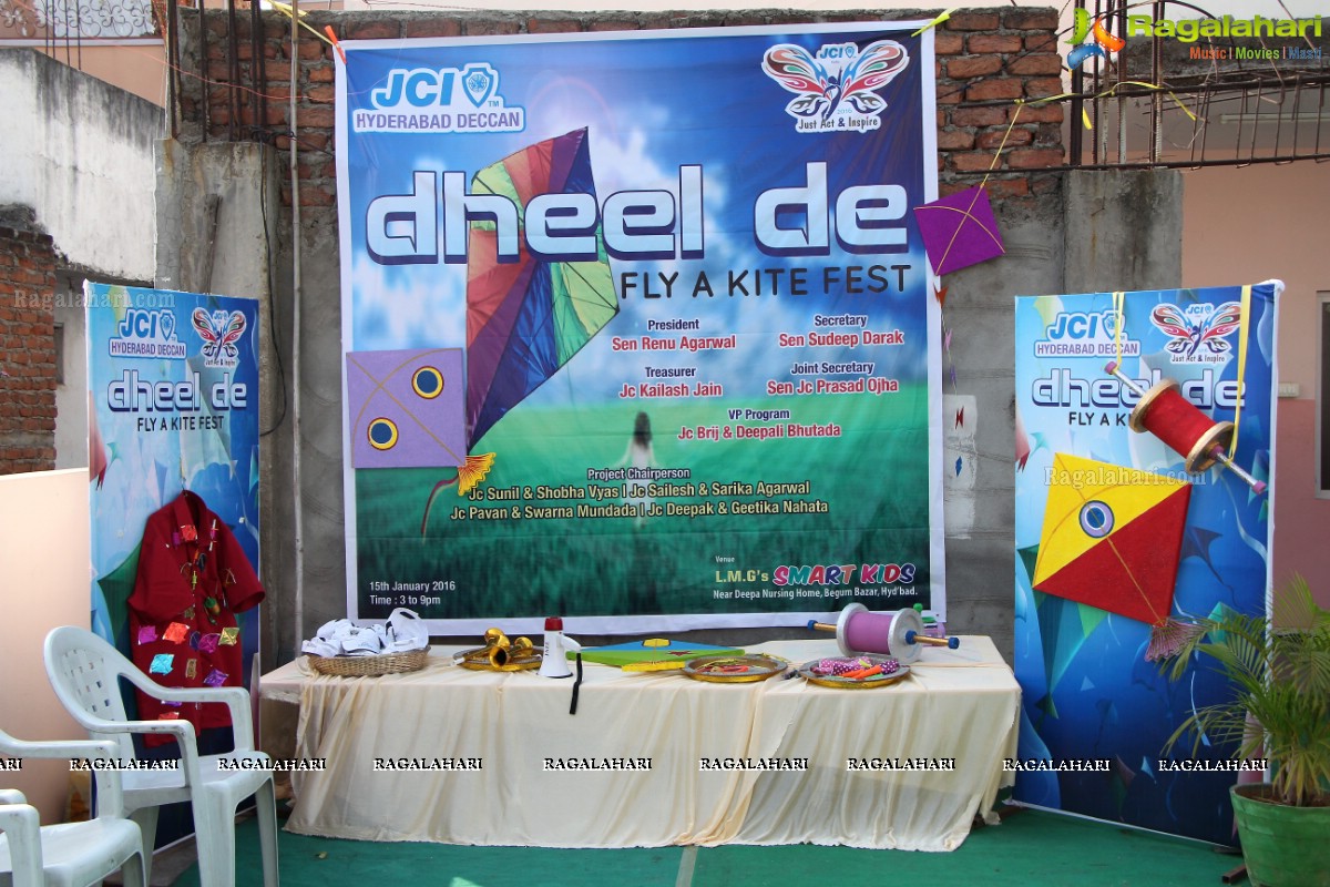 Deccan Dheel De - Fly a Kite Fest by JCI Hyderabad