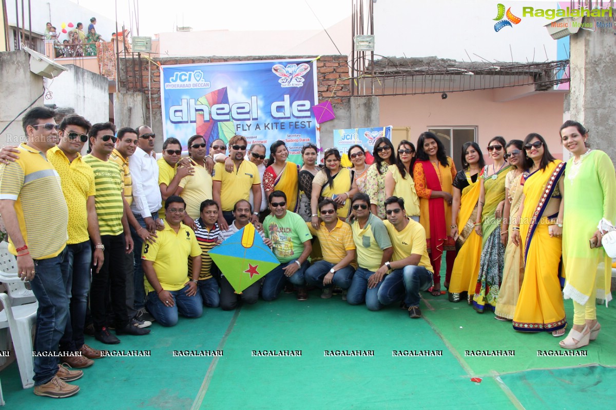 Deccan Dheel De - Fly a Kite Fest by JCI Hyderabad