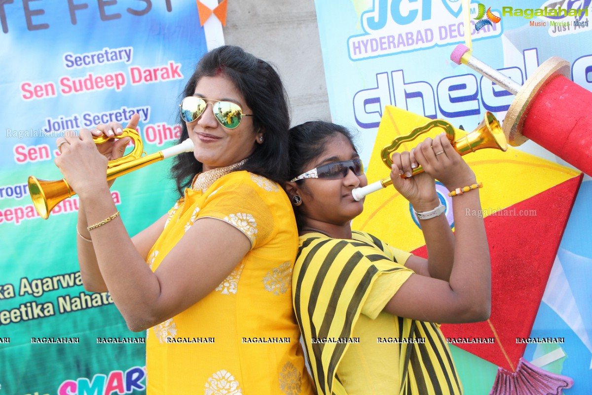 Deccan Dheel De - Fly a Kite Fest by JCI Hyderabad