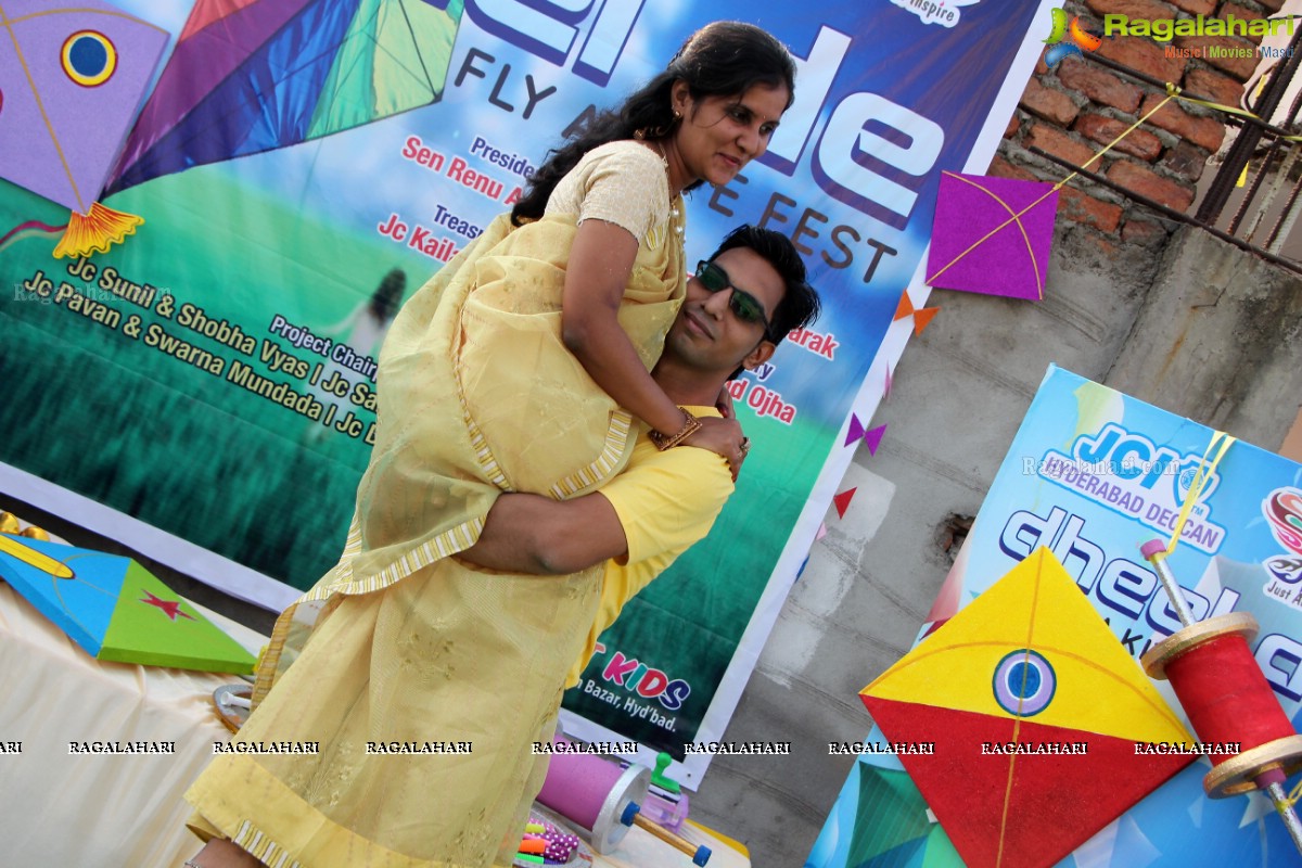 Deccan Dheel De - Fly a Kite Fest by JCI Hyderabad