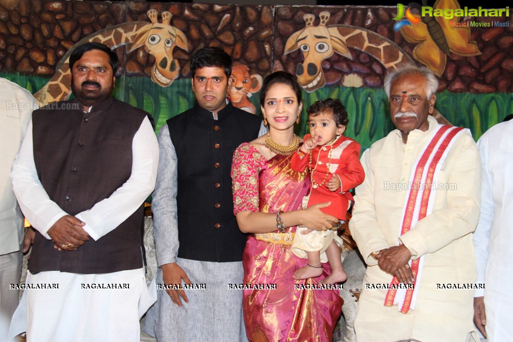 Anshul Yadav 1st Birthday Celebrations at Red Rose Palace