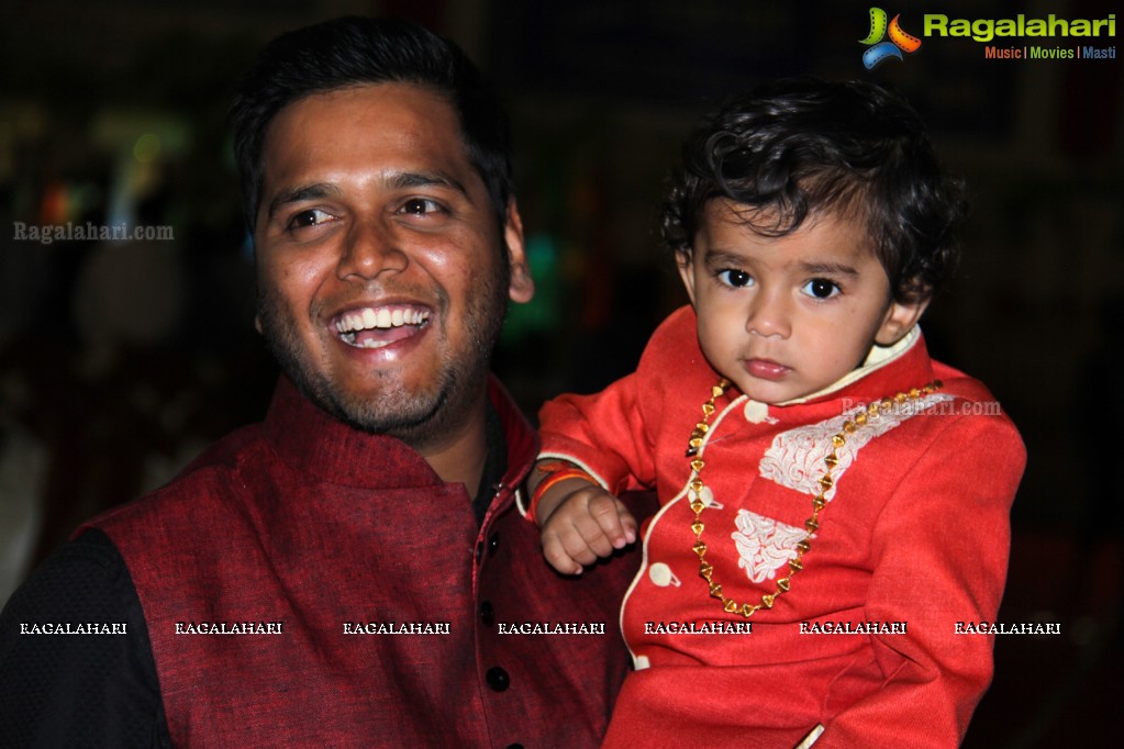 Anshul Yadav 1st Birthday Celebrations at Red Rose Palace