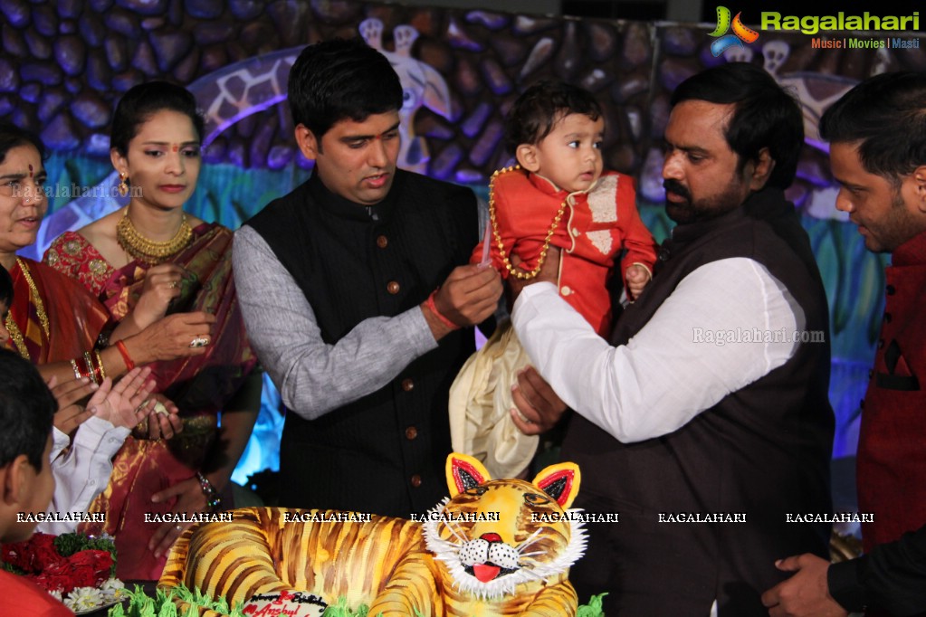 Anshul Yadav 1st Birthday Celebrations at Red Rose Palace