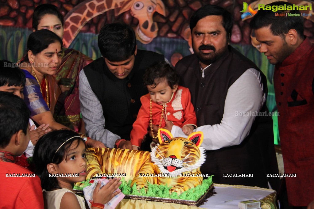 Anshul Yadav 1st Birthday Celebrations at Red Rose Palace