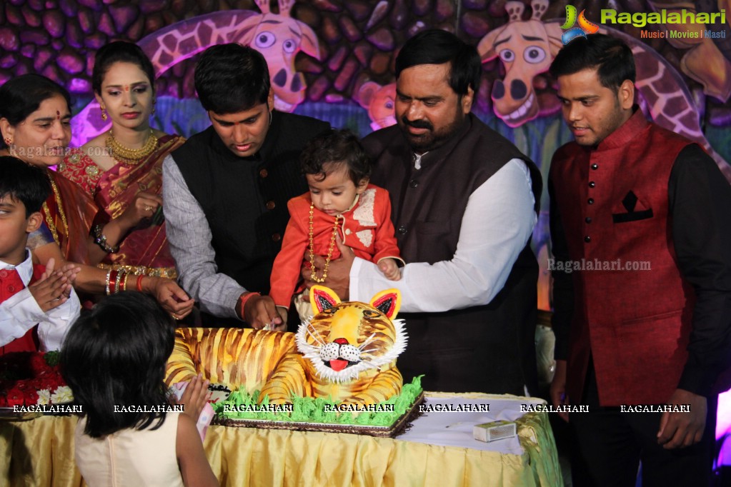 Anshul Yadav 1st Birthday Celebrations at Red Rose Palace