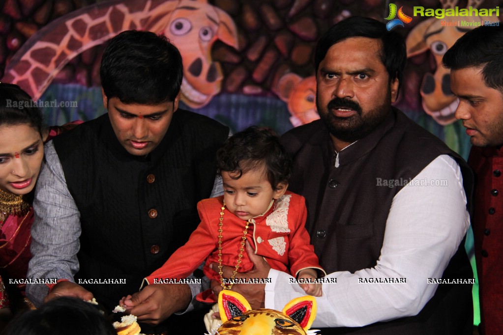 Anshul Yadav 1st Birthday Celebrations at Red Rose Palace