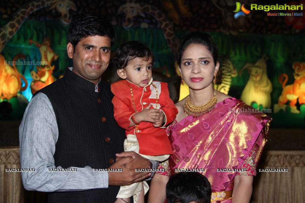 Anshul Yadav 1st Birthday Celebrations at Red Rose Palace