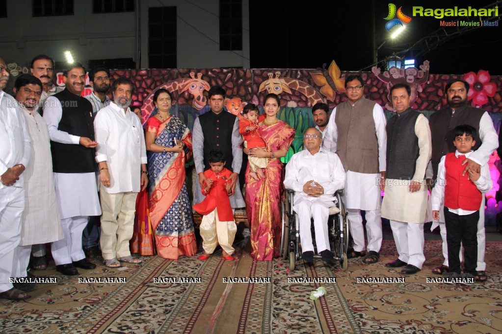 Anshul Yadav 1st Birthday Celebrations at Red Rose Palace
