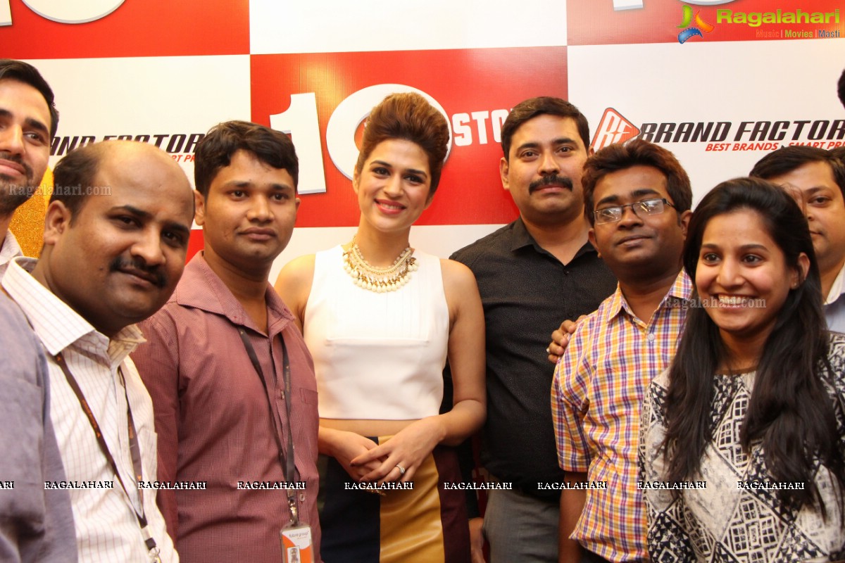 Shraddha Das launches Brand Factory 10th Store in Hyderabad
