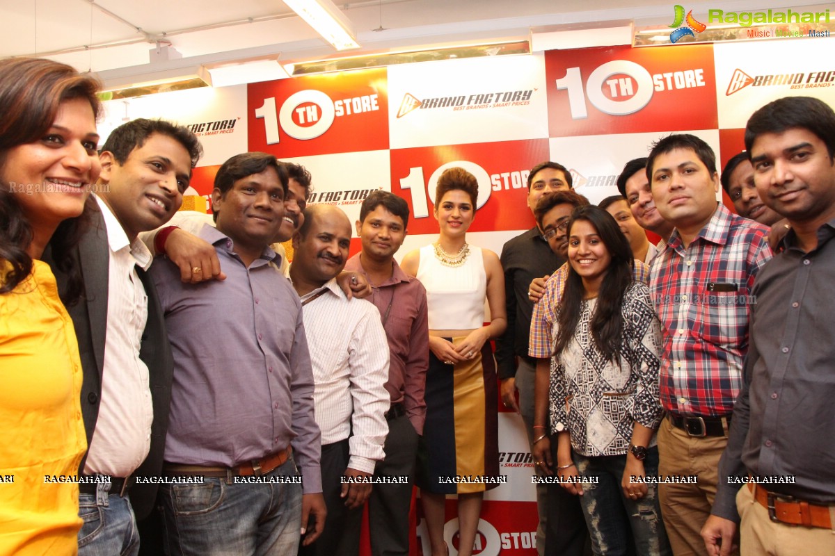 Shraddha Das launches Brand Factory 10th Store in Hyderabad