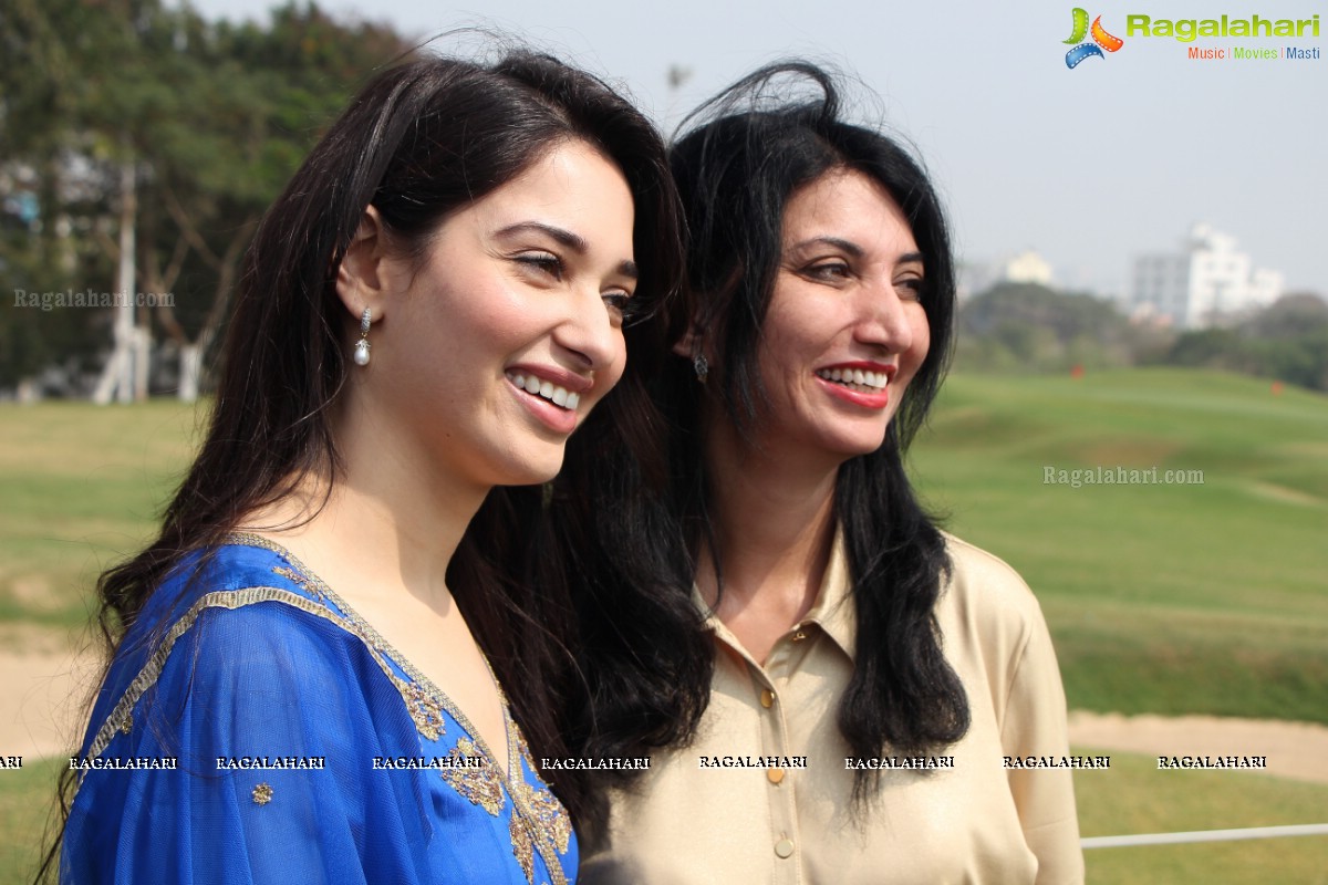 Tamannaah kick-starts Cancer Crusaders Invitation Cup 2016 by Cure Foundation, Hyderabad