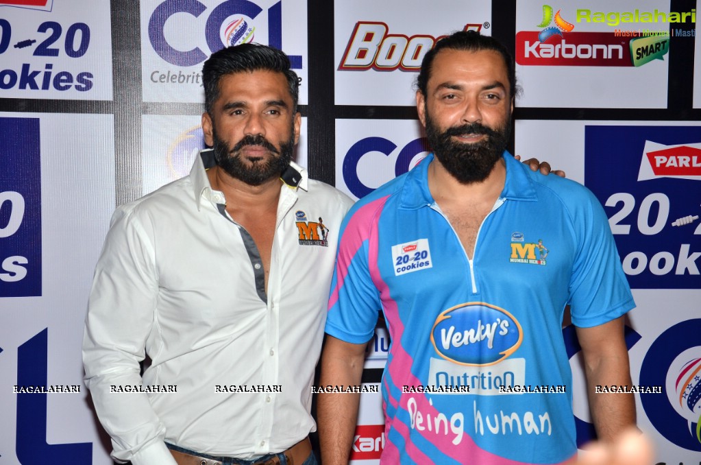 Celebrity Cricket League 6 Press Meet, Mumbai