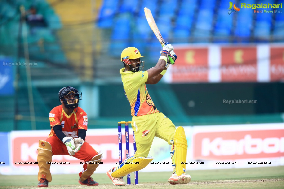 CCL 6 - Telugu Warriors Vs Chennai Rhinos