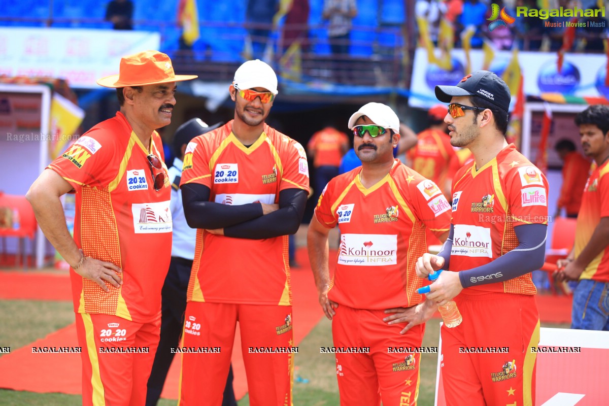 CCL 6 - Telugu Warriors Vs Chennai Rhinos